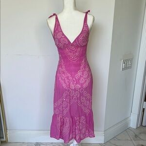 Cool Change pink beach cover with sequins